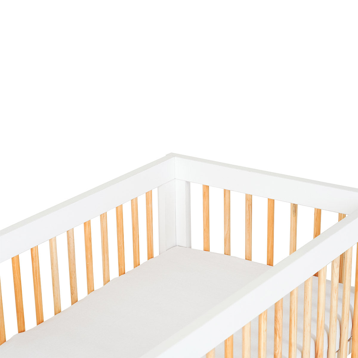 מיטת תינוק דייניז מולי 120X60 ס"מ לבן/עץ | Dainy's Moly™ Baby Bed White/Wood