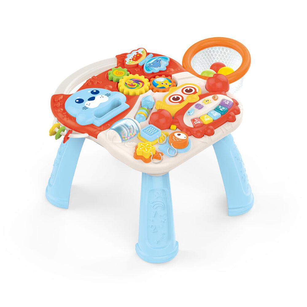 הליכון לתינוק האנגר 2 ב-1 כתום | Huanger 2in1 baby walker Orange