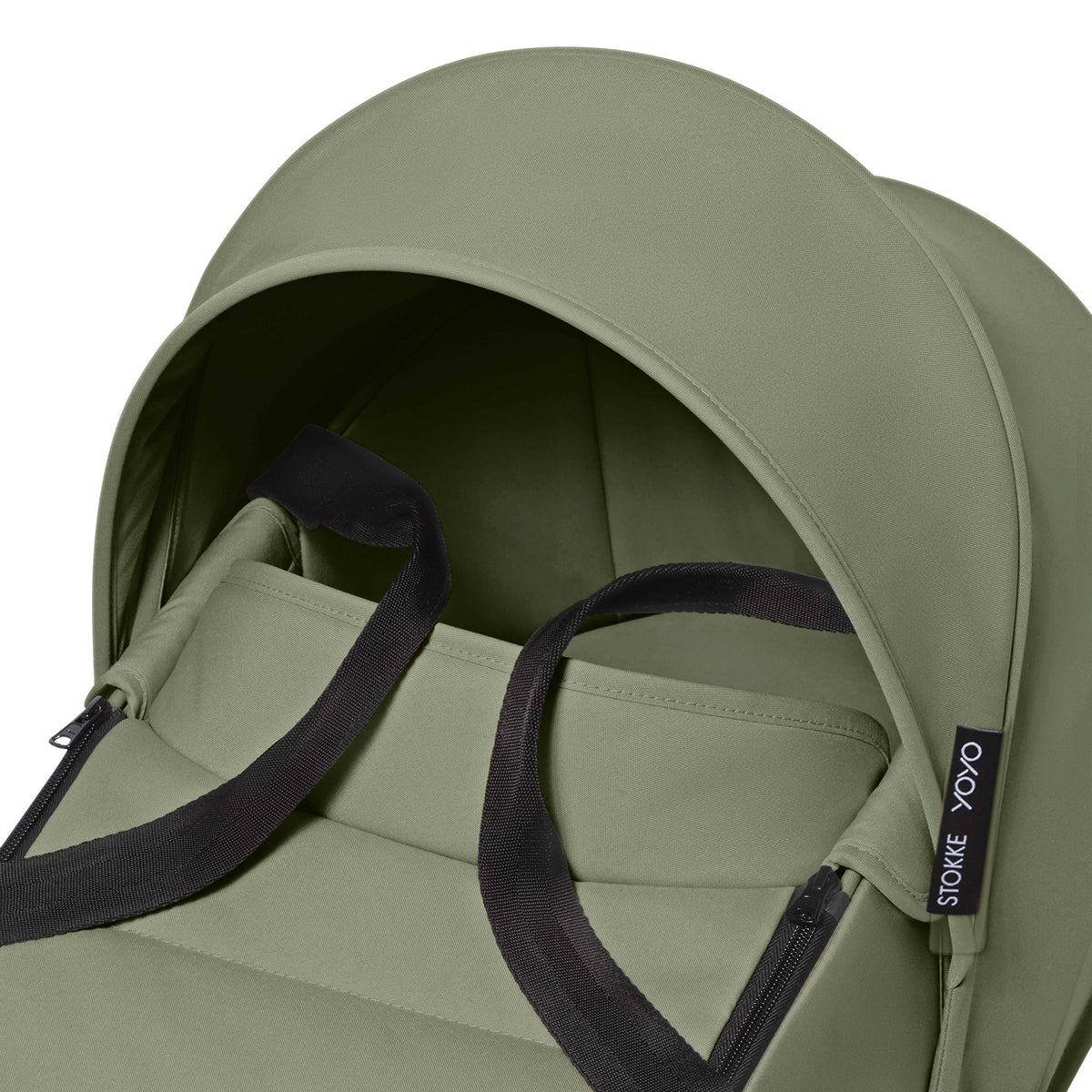סל שכיבה  סטוקי יויו³ בצבע ירוק זית | Stokke YOYO³