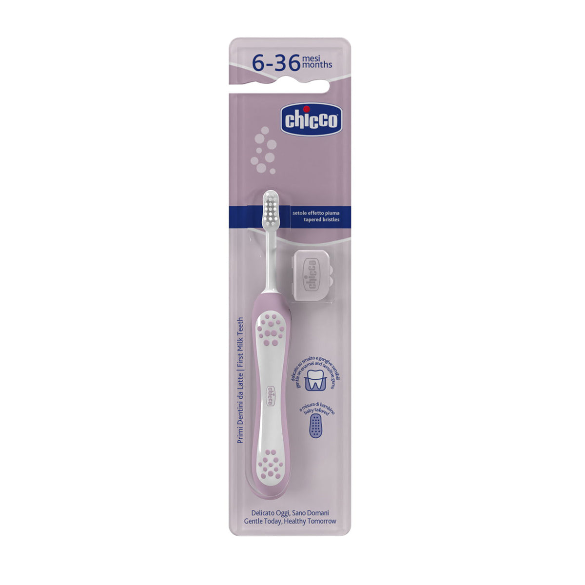 מברשת שיניים צ'יקו ורוד | Chicco Toothbrush Pink