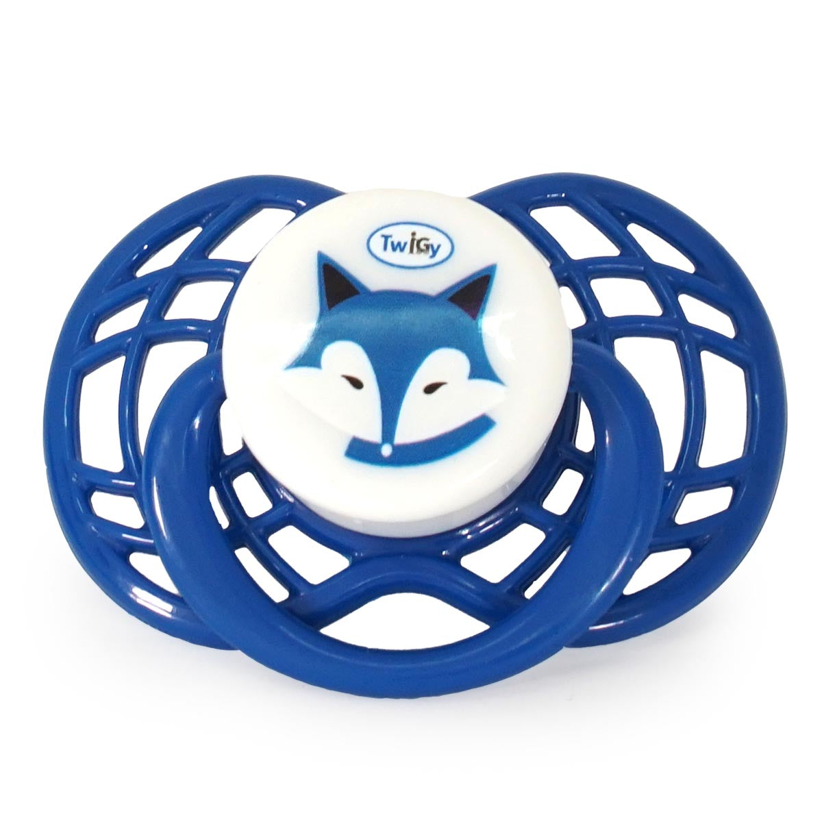 זוג מוצצי סיליקון 18-36 כחול כהה/כחול בהיר | Flawless™ Air 2 pc Silicone Pacifier in Case Months  Dark Blue/Light Blue