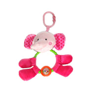 רעשן/נשכן נתלה טוויגי ורוד פוקסיה | Twigy Animal Rattle Pink Fuchsia