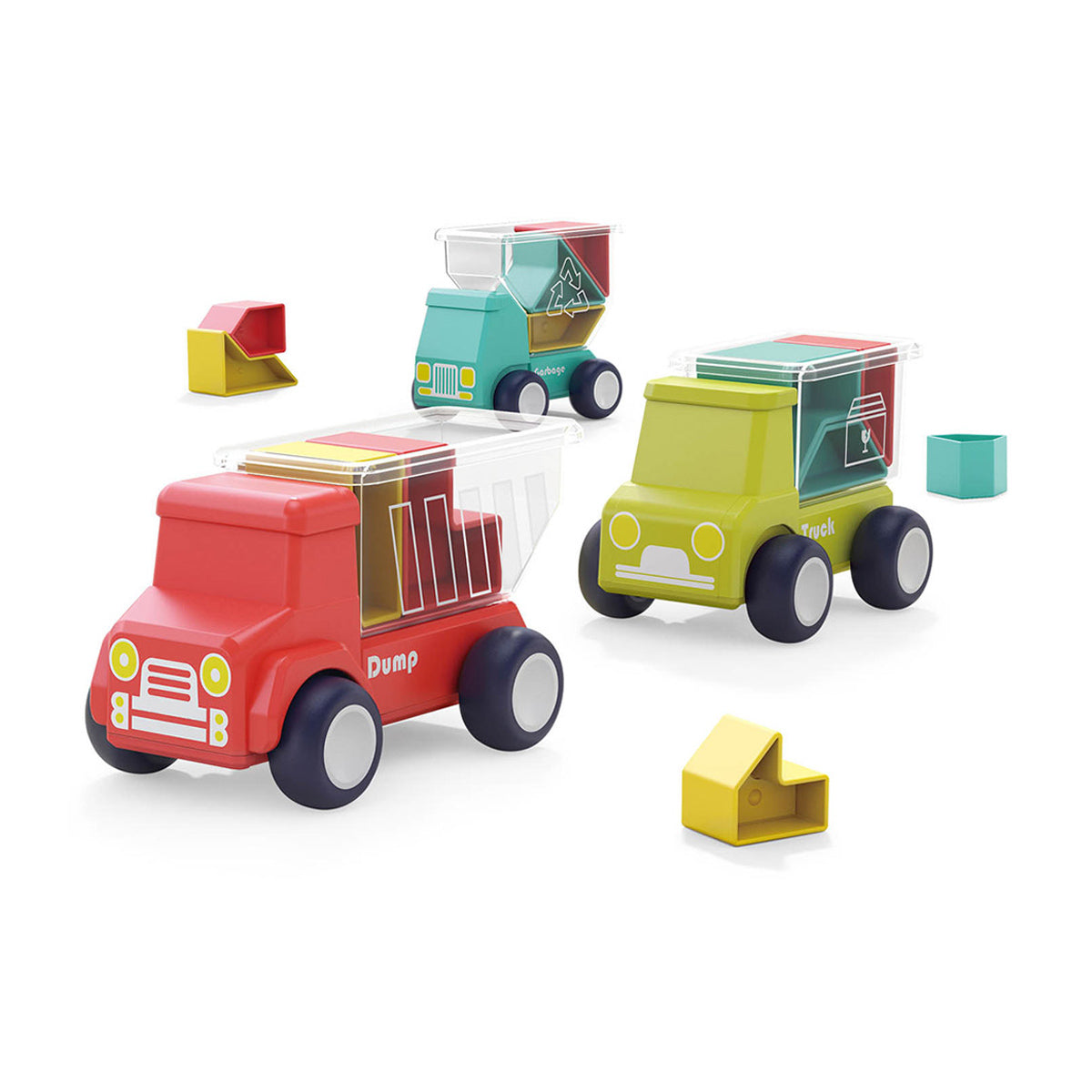 משאית פאזל הולה טויס | Hola Toys Truck Puzzle Colorful