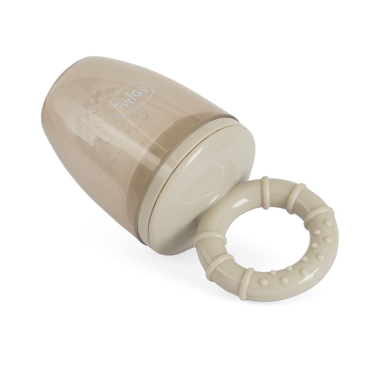 טעימון סיליקון לתינוק טוויגי שמנת | Twigy Silicone Fruit Feeder Beige