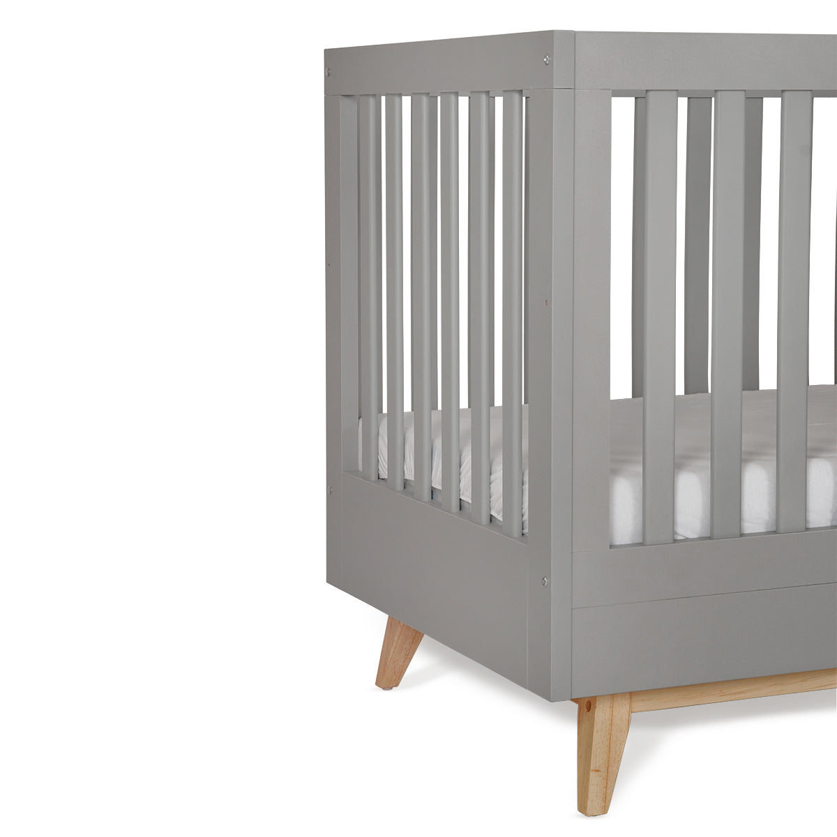 מיטת תינוק דייניז מייסון 130X70 ס"מ אפור/עץ | Dainy's Maison™ Baby Bed Graphit/Wood