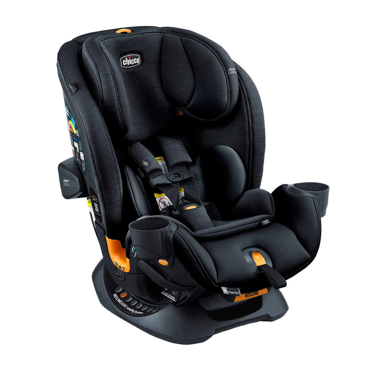כיסא בטיחות צ’יקו וואן פיט LX קלירטקס שחור| Chicco OneFit LX ClearTex All-in-One Car Seat Ebony