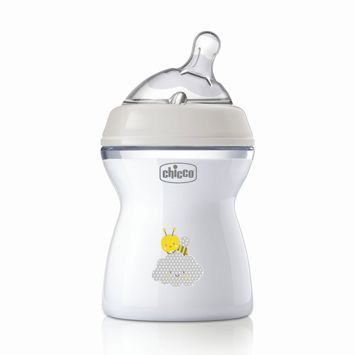 בקבוק נטורל פילינג ניטרלי 250 מ"ל 2M+ | Chicco Natural Feeling Uni