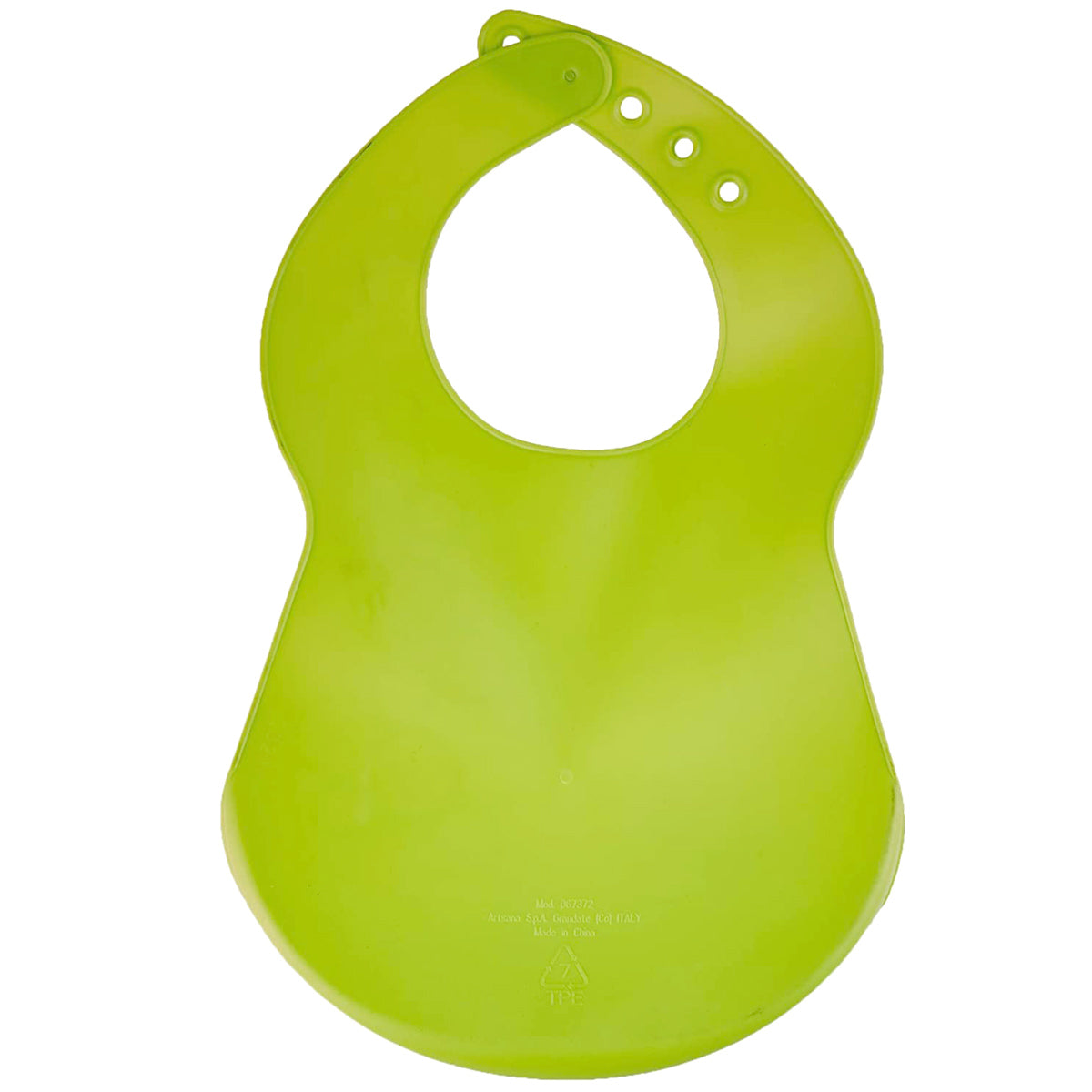 סינר פלסטיק צ'יקו ירוק | Chicco Hard Bib +6M Natural Green