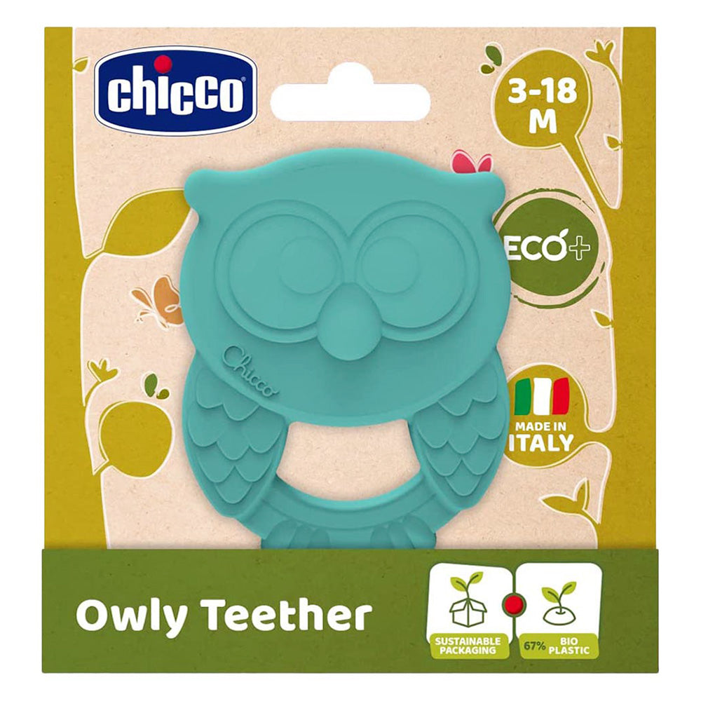 נשכן צ'יקו ינשוף ירוק | Chicco Teether Owly The Owl ECO Green