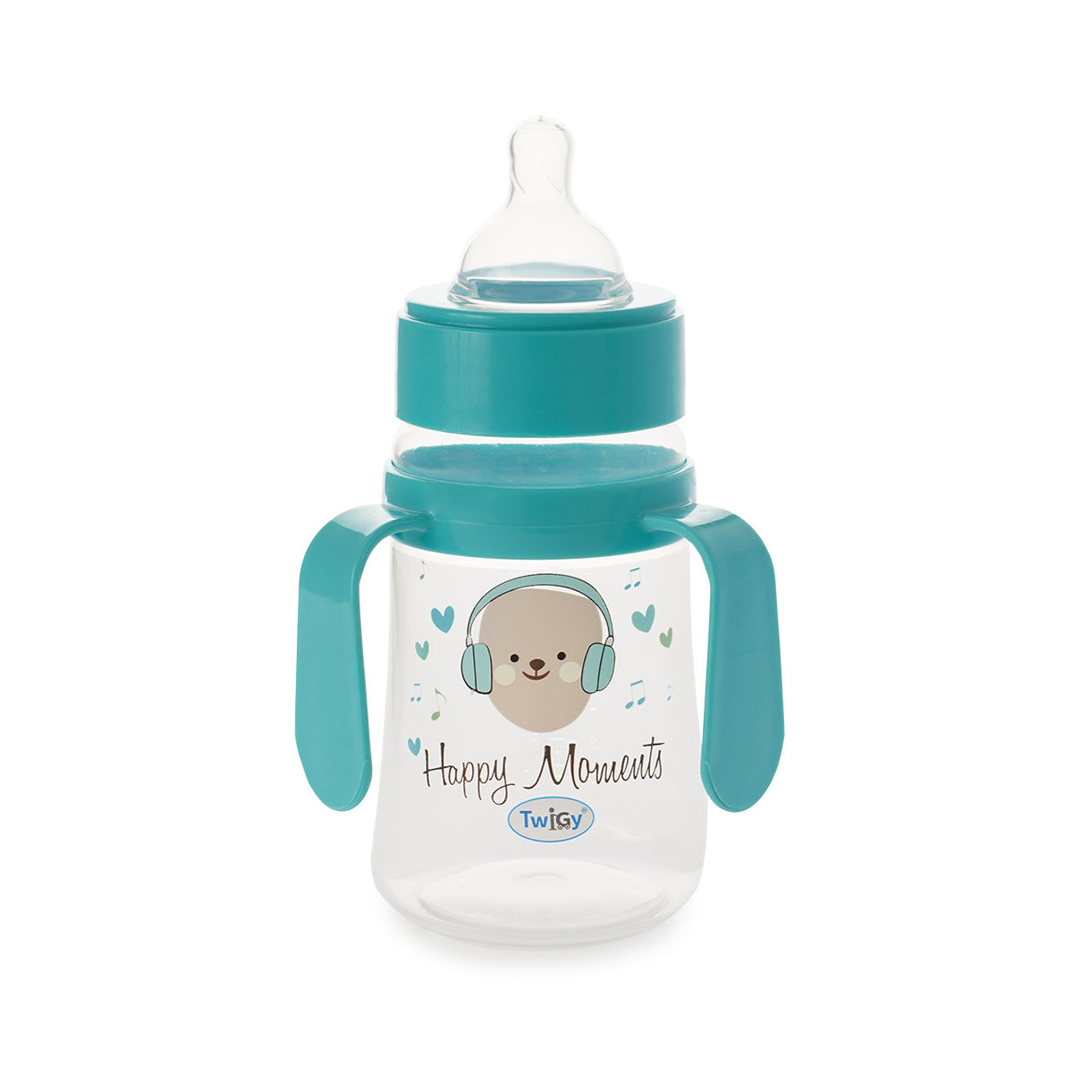 בקבוק טוויגי 250 מ"ל ורוד | Twigy Flawless™ Wide Neck Bottle With Handle Pink