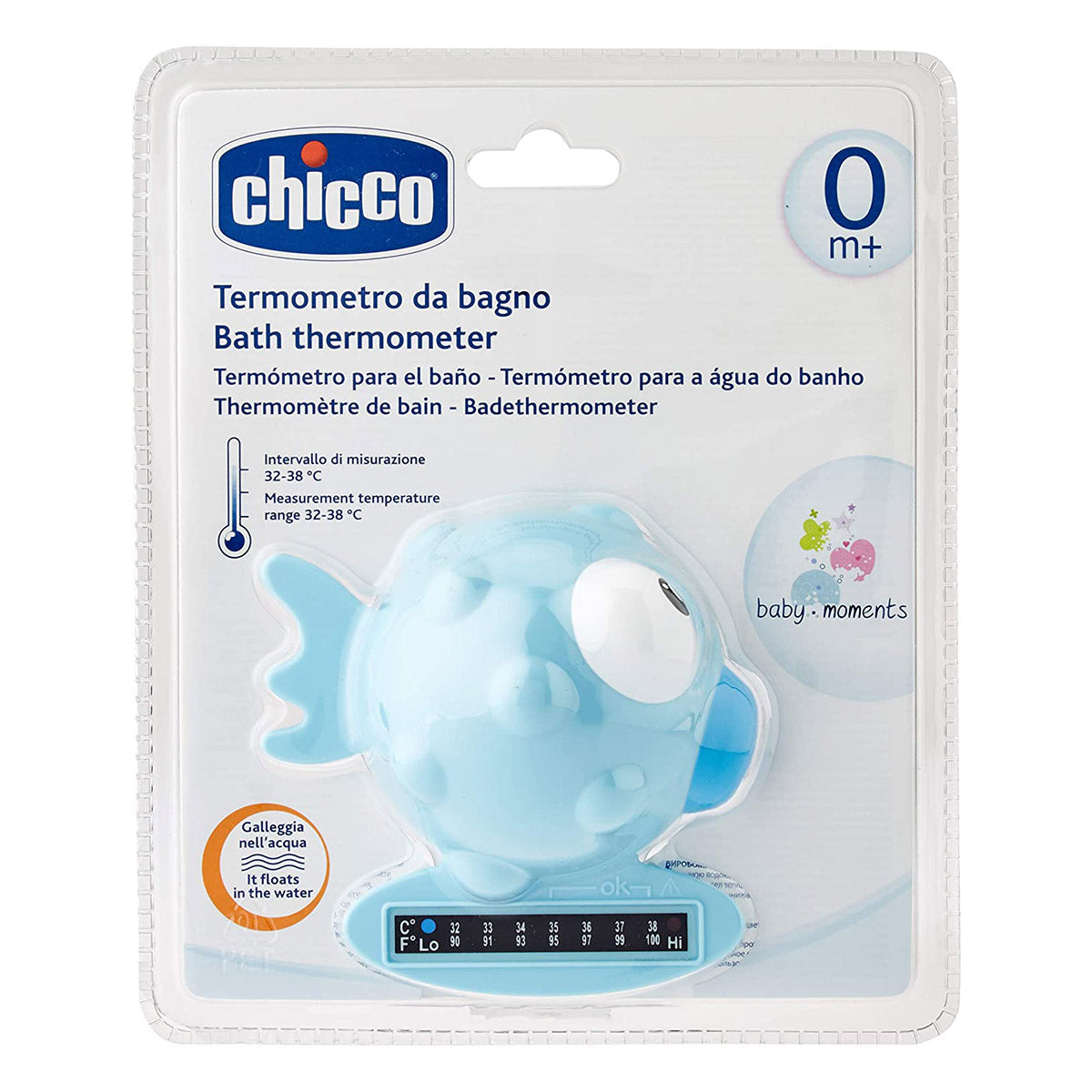 מדחום לאמבטיה צ'יקו דג תכלת  | Chicco Bath Thermometer Fish Light blue