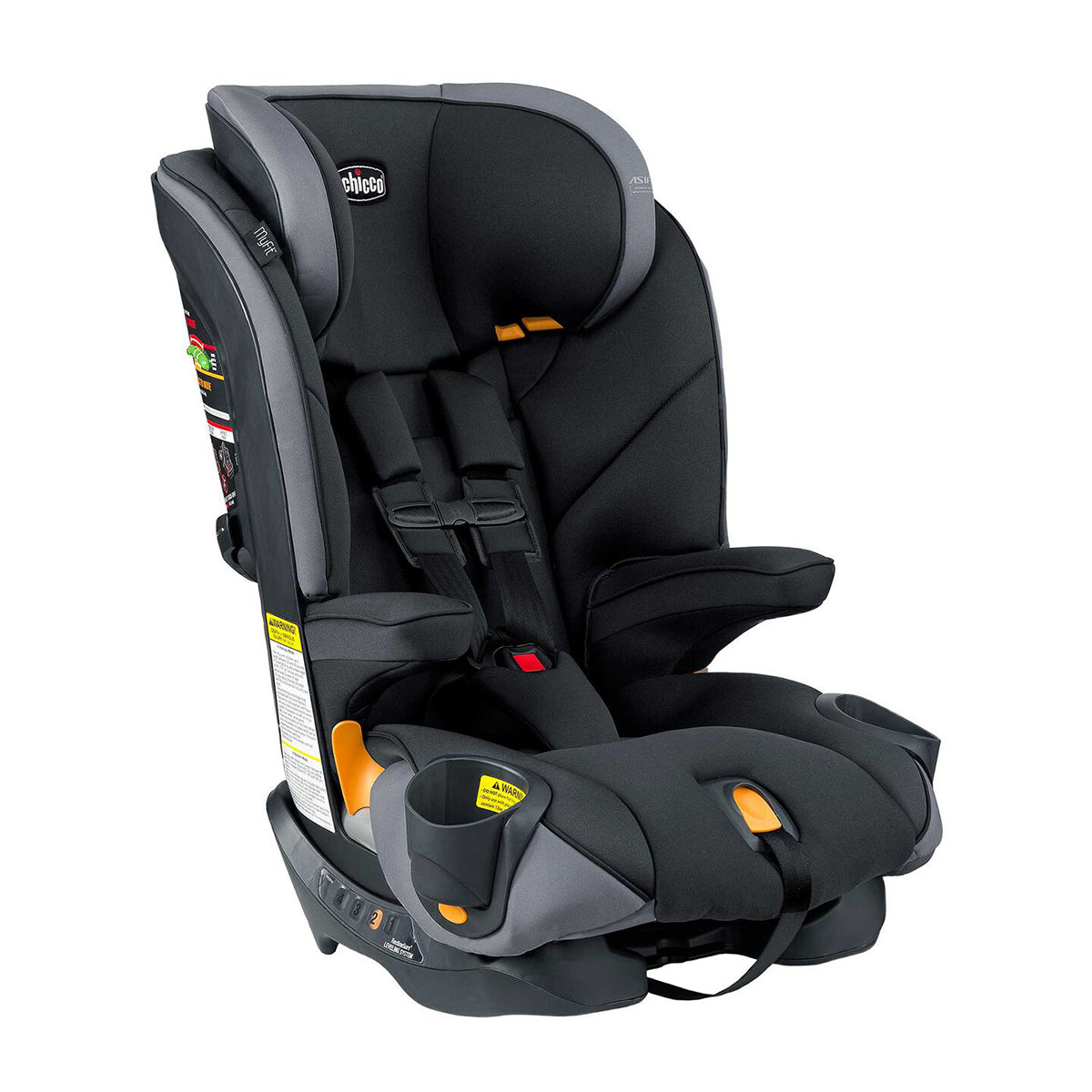 כיסא בטיחות צ'יקו מיי פיט שחור/אפור בהיר | Chicco MyFit™ Iron