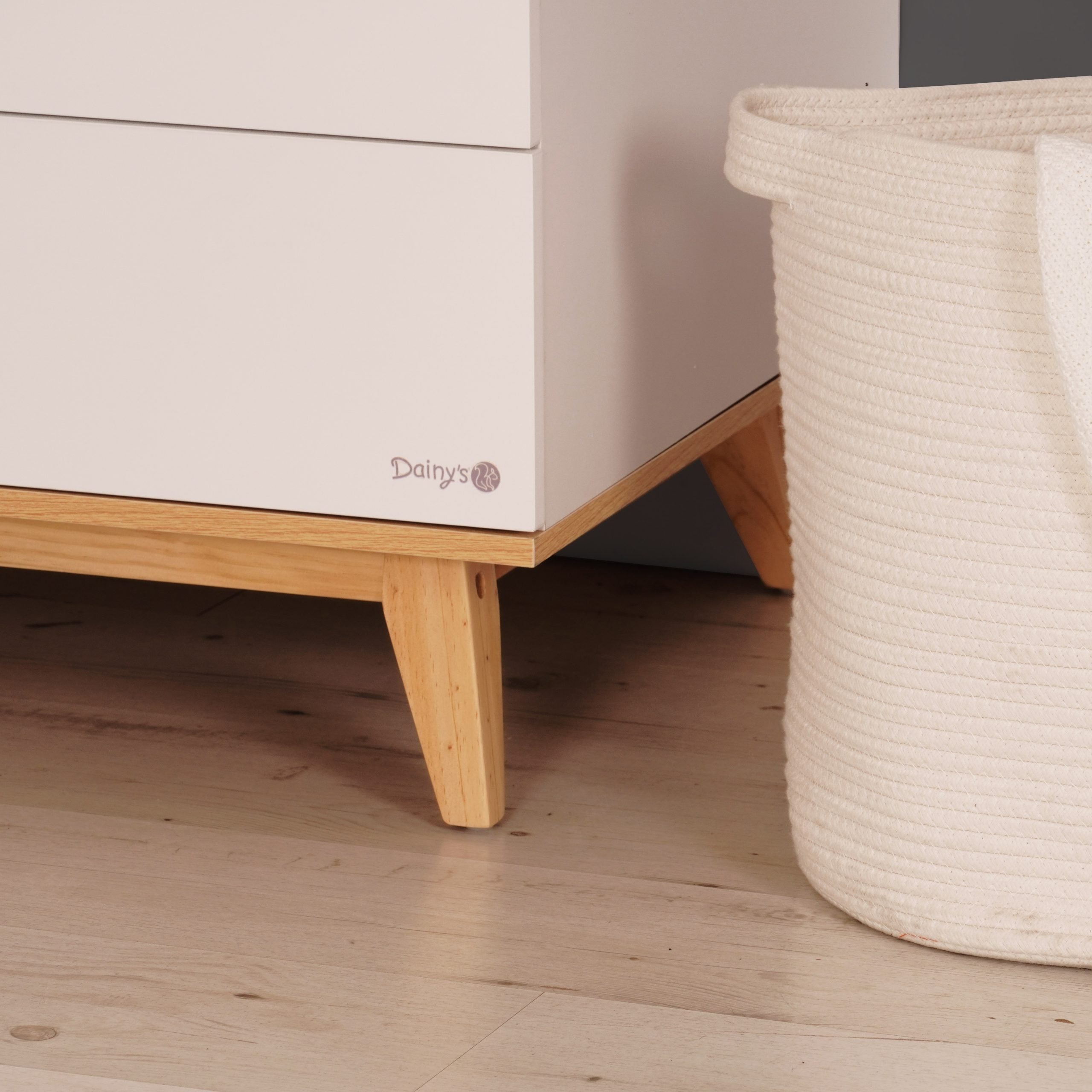 שידת אחסנה דייניז קיילי 120 ס"מ לבן/עץ | Dainy's Kylie™ Dresser White/Wood