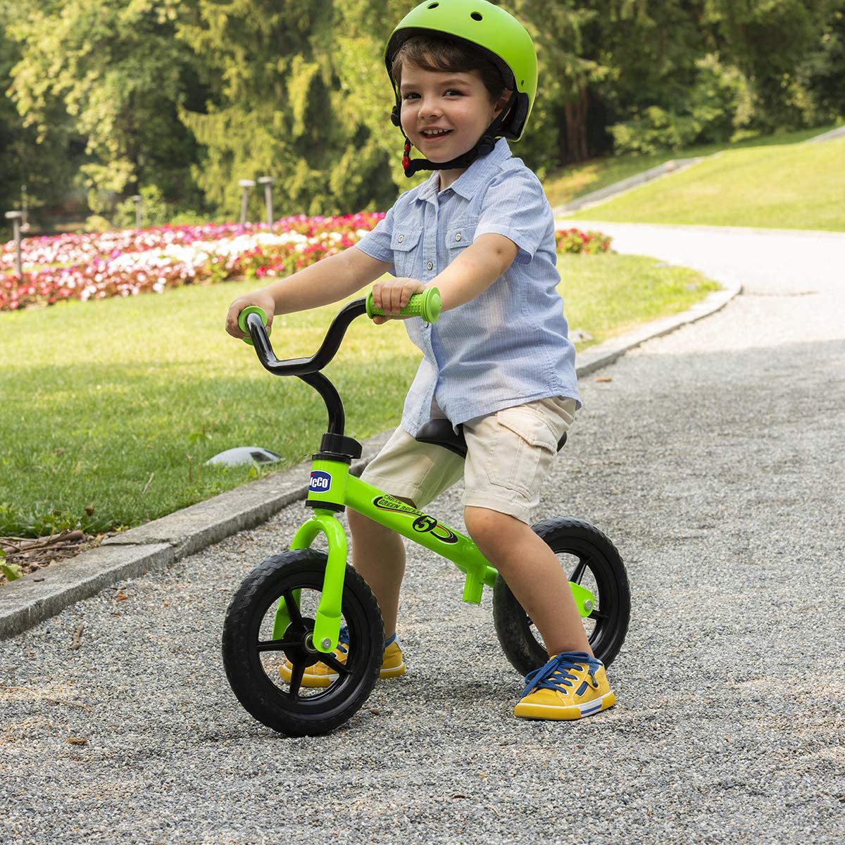 אופני איזון צ'יקו ורוד ולבן | Chicco Balance Bike Pink & White