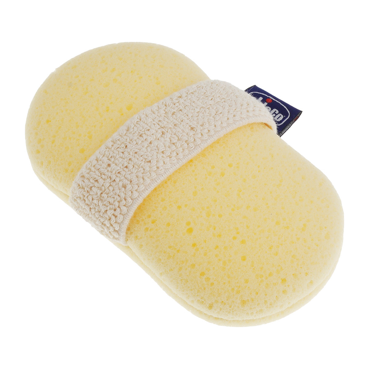 ספוג כפפה צ'יקו צהוב | Chicco Sponge Bath Glove Tender Touch