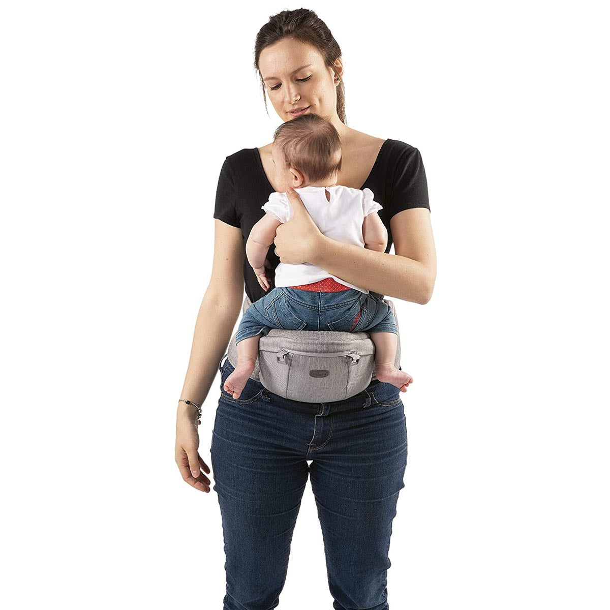 מנשא חזה לתינוק צ'יקו היפ סיט שחור | Chicco Hip Seat Carrier Pirate Black