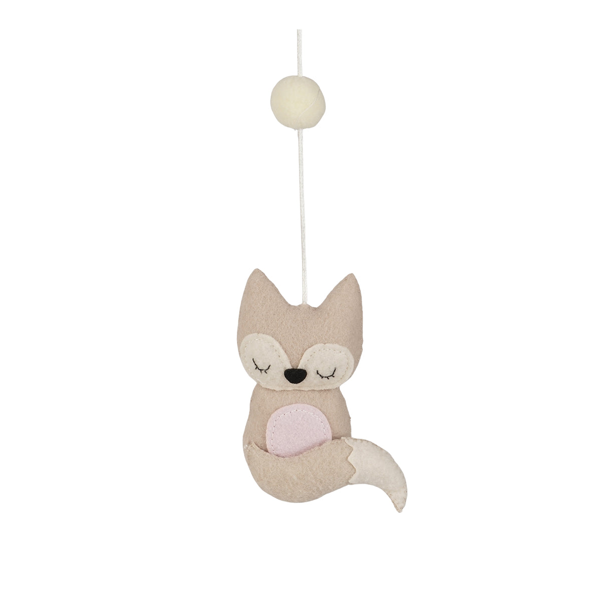 מובייל למיטת תינוק טוויגי ורוד | Twigy Animals & Smiles Baby Mobile Pink