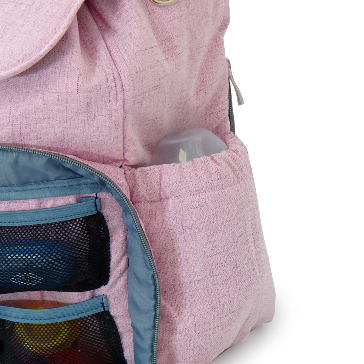 תיק גב עם משטח החתלה טוויגי ורוד | Twigy BackUp Pink