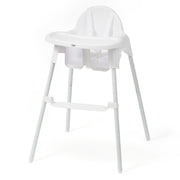 כיסא אוכל טוויגי בק 2 בייסיקס לבן מט | Twigy Back 2 Basics Matte White