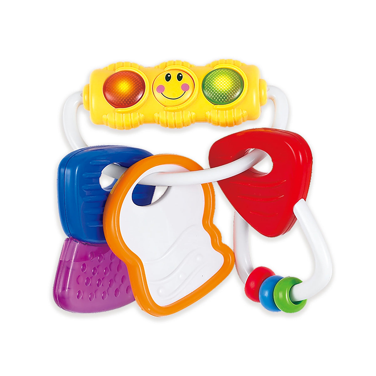 נשכן רעשן מחזיק מפתחות מאיר הולה טויס | Hola Toys Light Rattle Keys