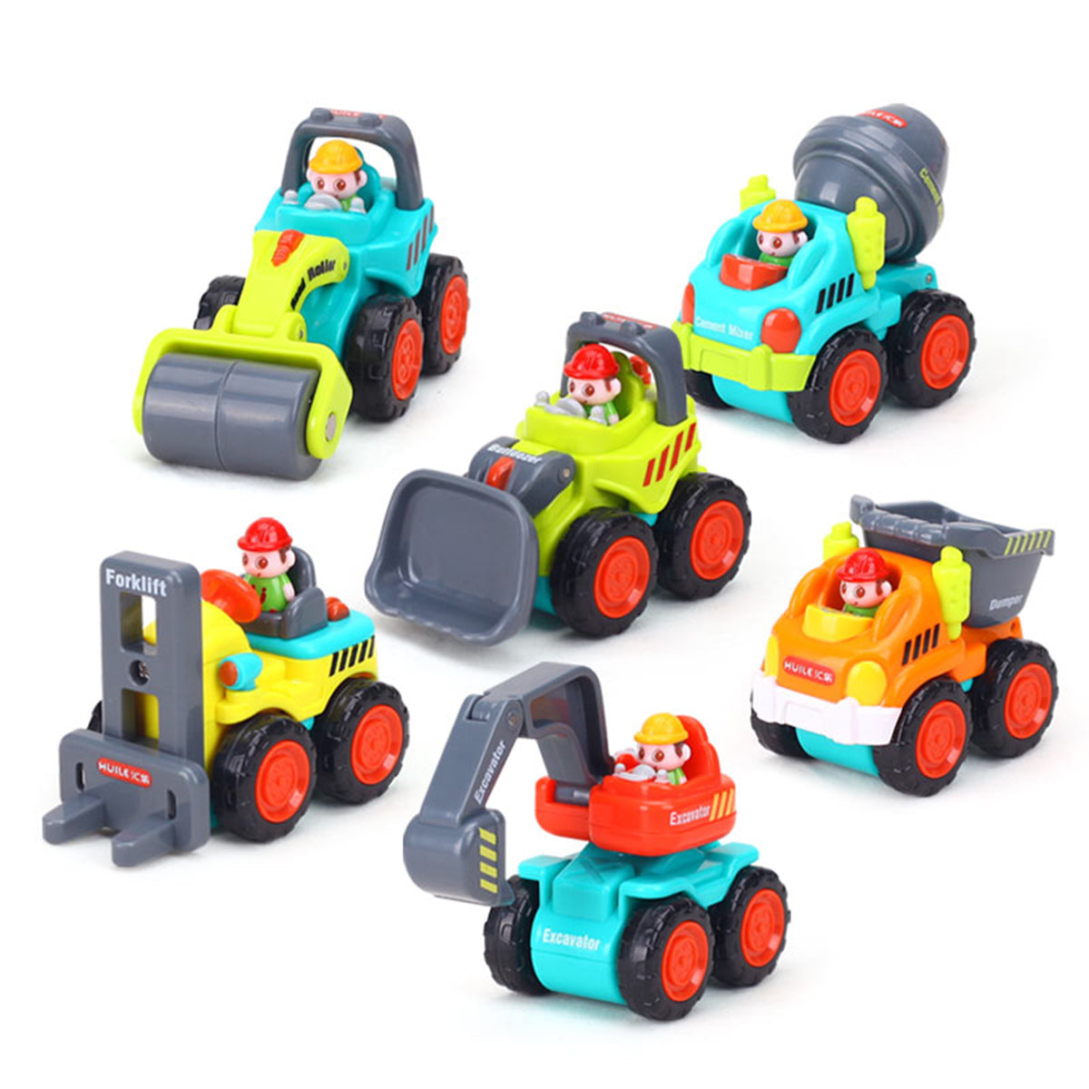 כלי רכב לעבודה (1 יח') הולה טויס | Hola Toys Super Construction Vehicle