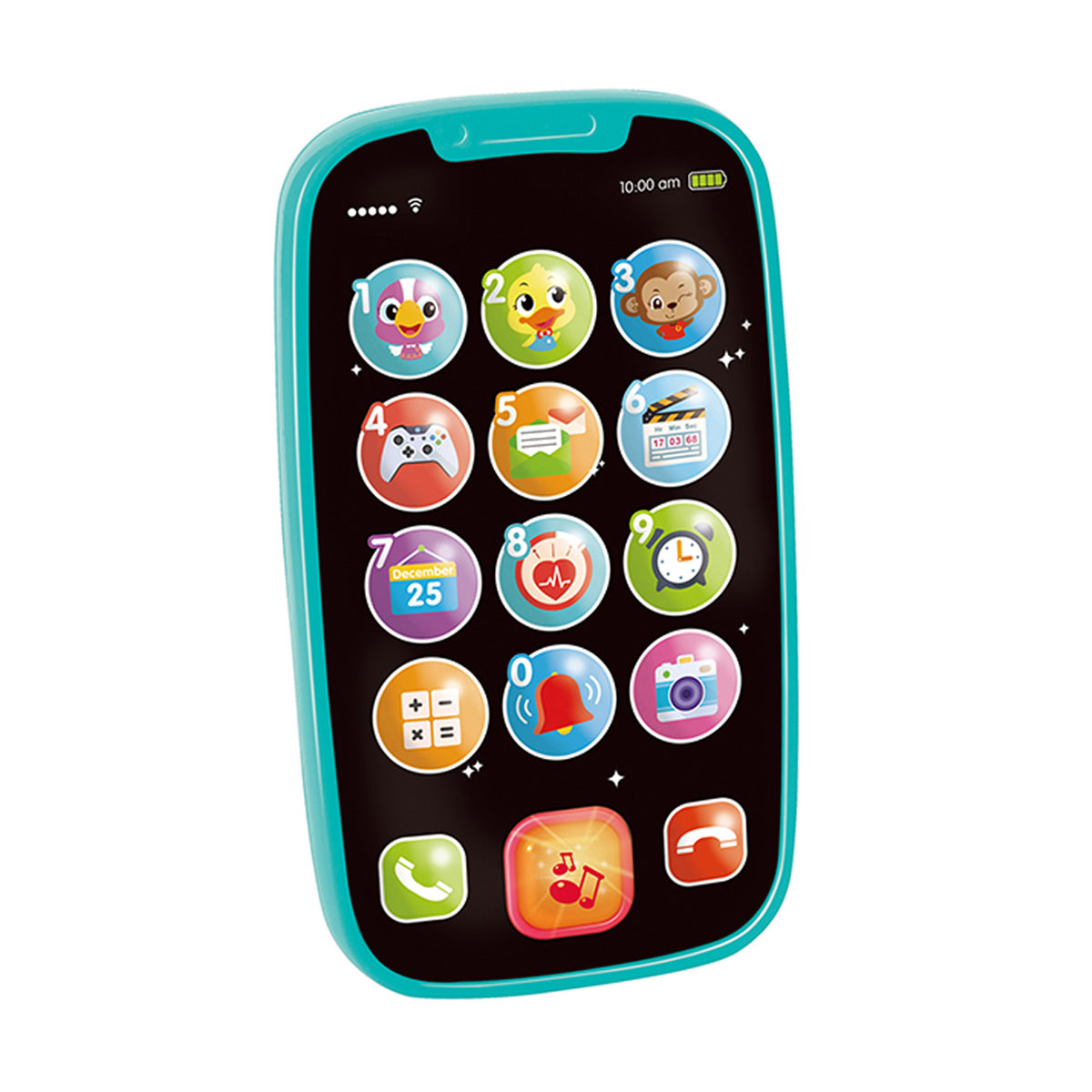 הטלפון החכם הראשון שלי הולה טויס טורקיז | Hola Toys My First Smartphone Turquoise