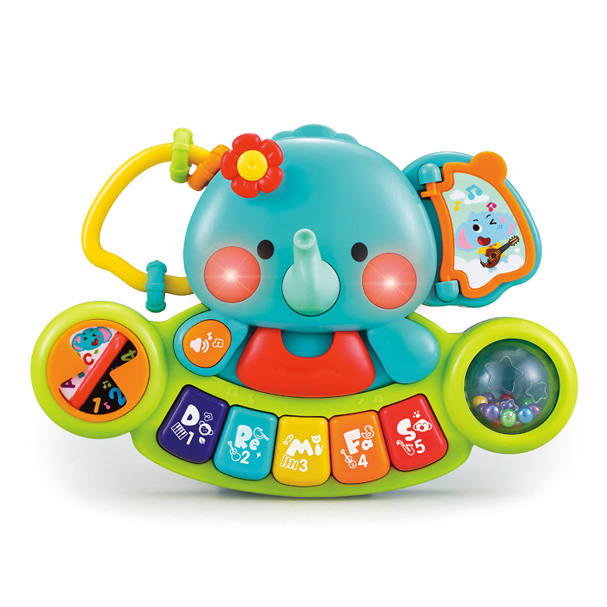 מקלדת הפיל המוזיקלי הולה טויס | Hola Toys Elephant keyboard