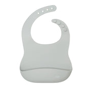 סינר סיליקון טוויגי אפור | Twigy Silicone Baby Bib Grey
