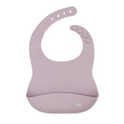 סינר סיליקון טוויגי ורוד עתיק | Twigy Silicone Baby Bib Ancient Pink