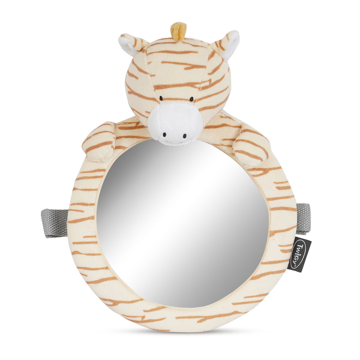 מראה לרכב טוויגי בק וויו זברה | ™Twigy Back View Zebra