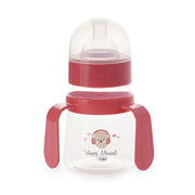 בקבוק טוויגי 150 מ"ל ורוד | Twigy Flawless™ Wide Neck Bottle With Handle Pink