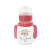 בקבוק טוויגי 250 מ"ל ורוד | Twigy Flawless™ Wide Neck Bottle With Handle Pink