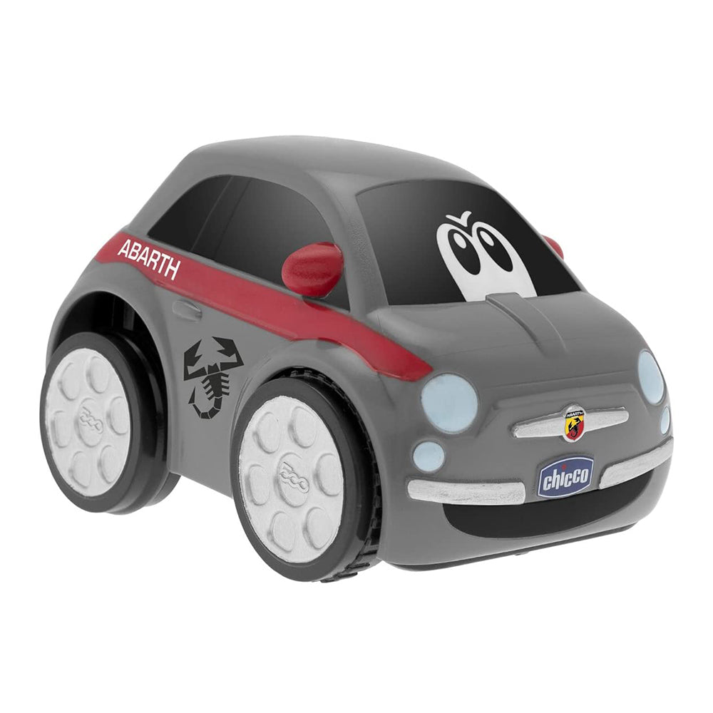 מכונית מיני טורבו פיאט צ'יקו | Chicco Turbo Touch Fiat 500 Abarth Colorful