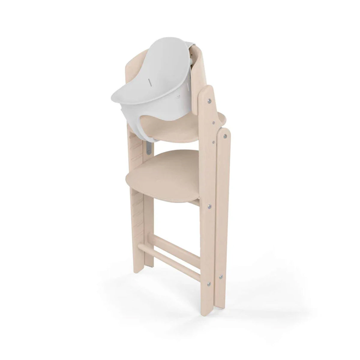 כיסא אוכל סייבקס קליק&פולד 3 ב-1 טבעי | Cybex Click & Fold 3-in-1 Natural White