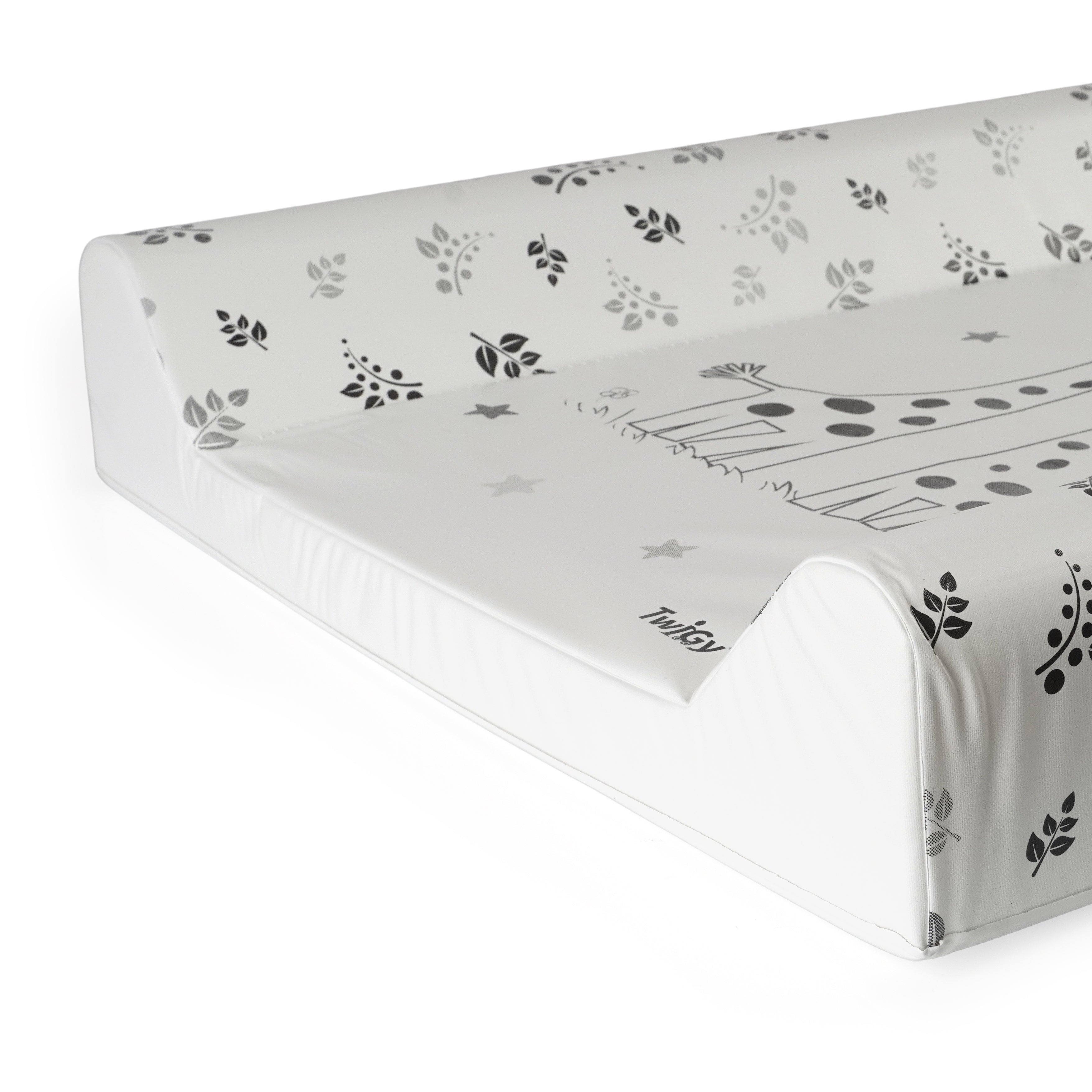 משטח החתלה לתינוק טוויגי 80X50X10.5 ס"מ ג'ירפות | Twigy Changing Mat Giraffe