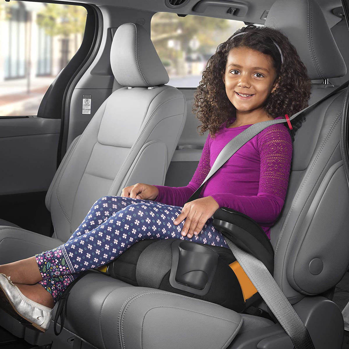בוסטר צ'יקו גופיט פלוס אפור/שחור | Chicco GoFit Plus Avenue