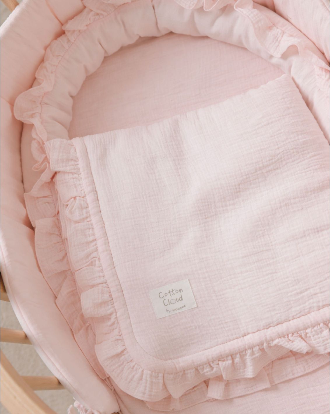 נחשושי מיננה צבע ורוד בהיר Cotton cloud | Minene