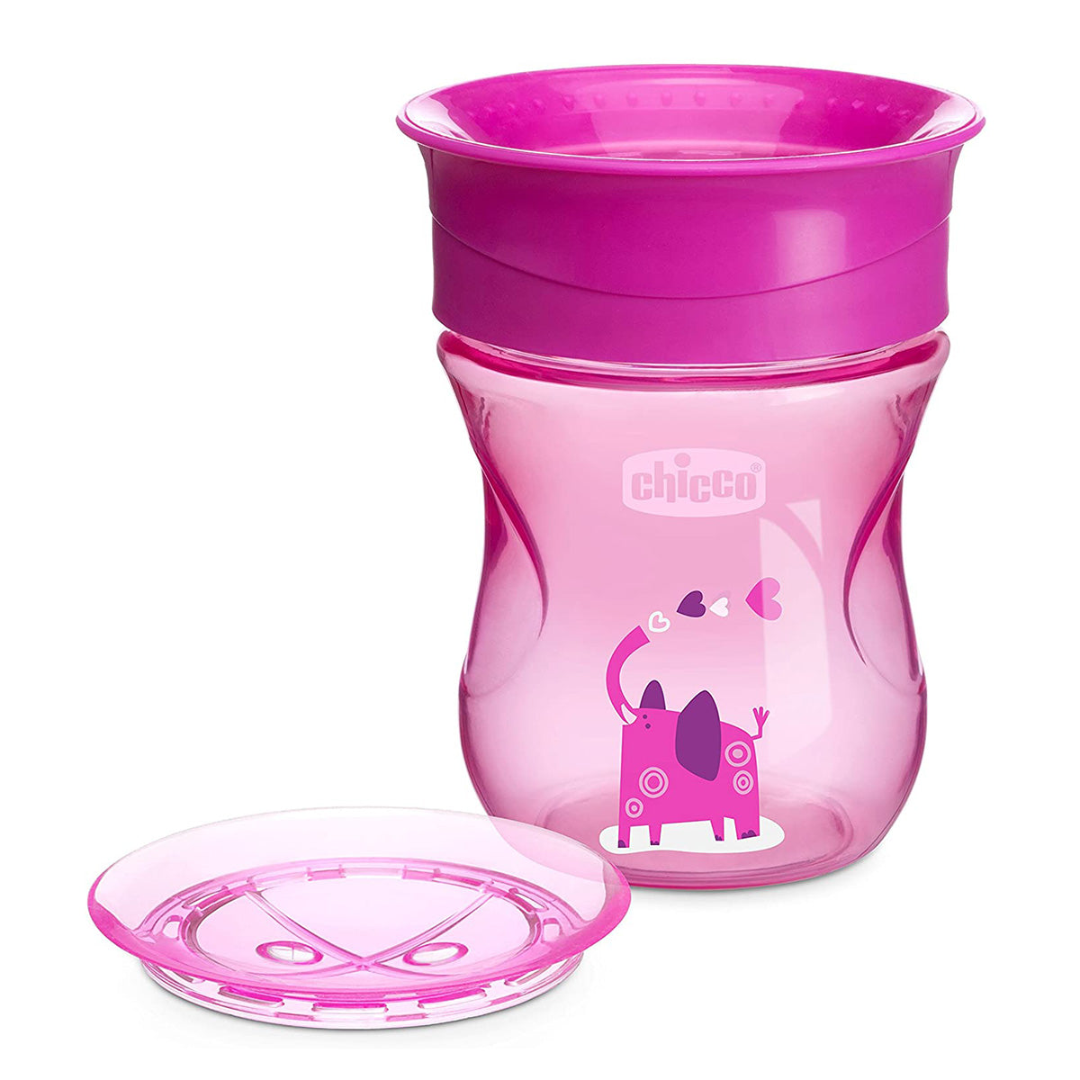 כוס אימון צ'יקו 360 פרפקט כחול היפופוטם  | Chicco Perfect cup +12M Blue Hippo