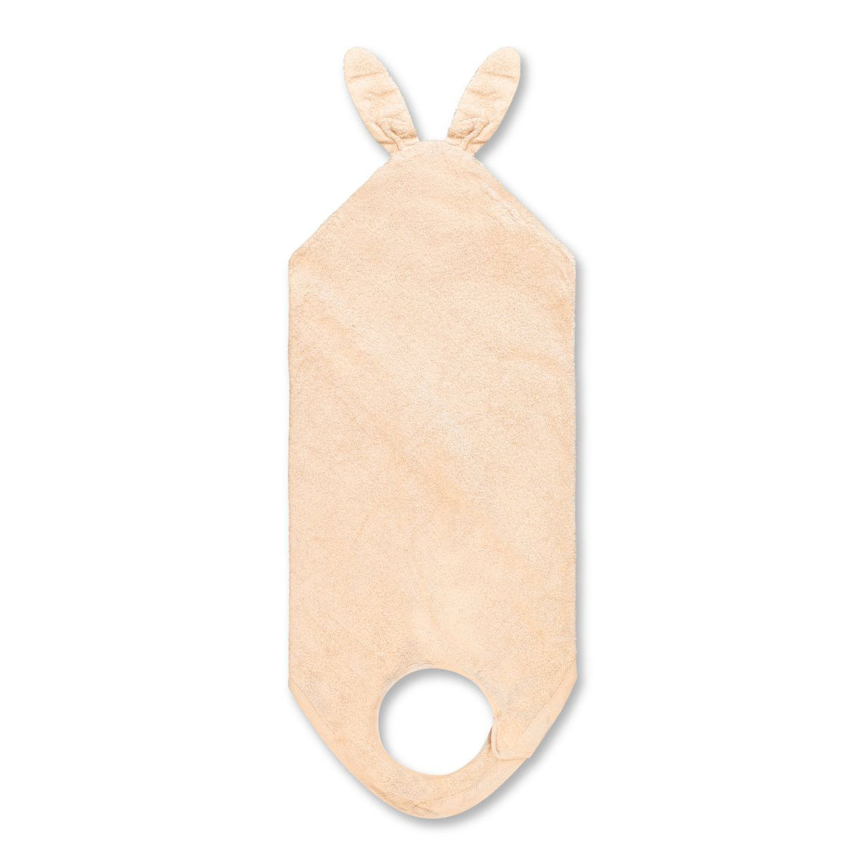 מגבת רחצה קפוצ'ון עם אוזני חיה מיננה חום | Minene Brown