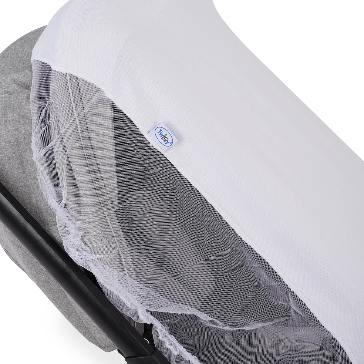 כילה נגד יתושים לעגלה טוויגי לבן | Twigy Stroller Mosquito Net White