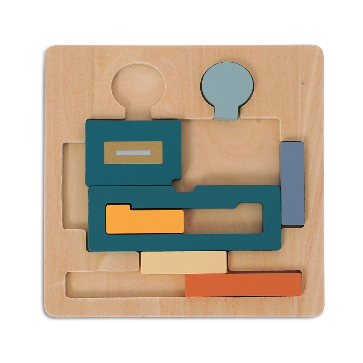 פאזל רובוט מעץ דייניז | Dainy's Wooden Robot Puzzle