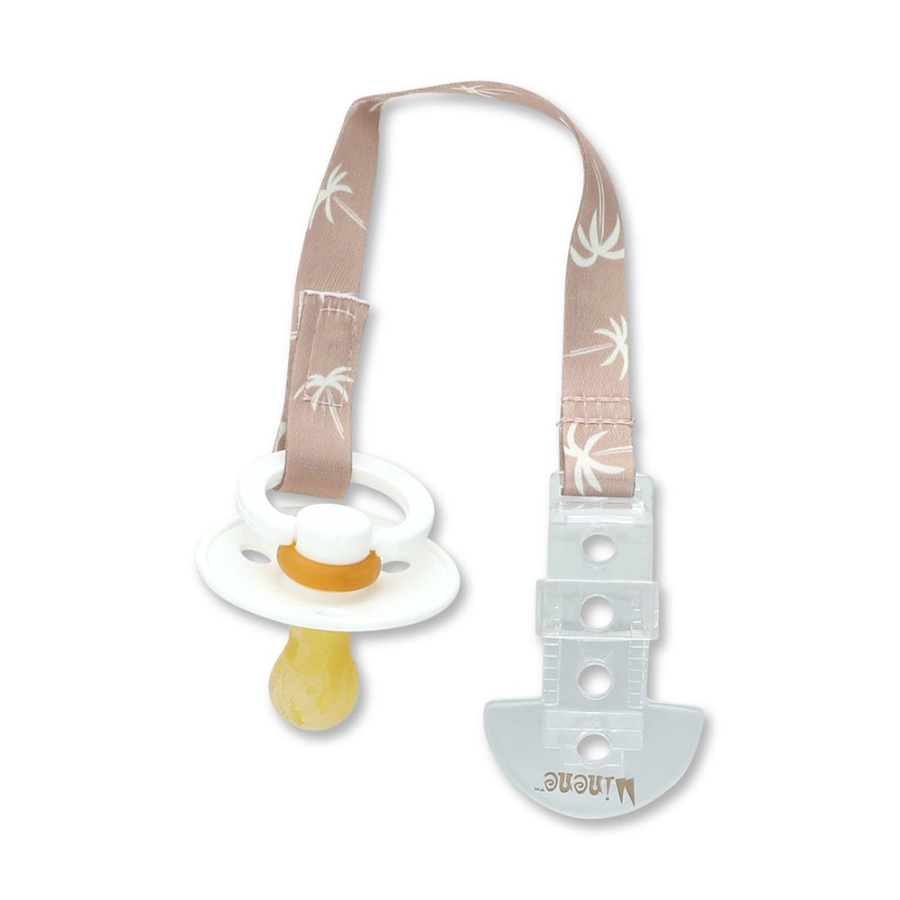 מחזיק למוצץ מיננה ורוד בהיר | Minene Light Pink