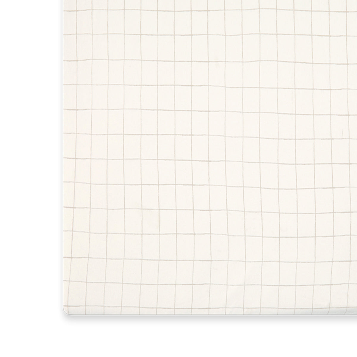 סדין לעריסה מיננה ליין Bloom & Grid ורוד בהיר מודפס | Minene Light Pink Printed