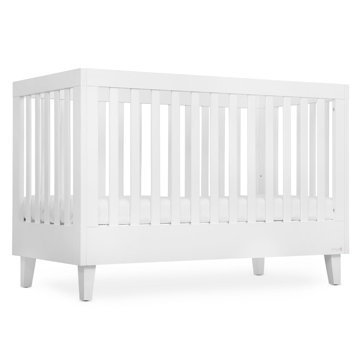 מיטת תינוק דייניז וואלי 127X63 ס"מ לבן קלאסי | Dainy's Valley™ Baby Bed Classic White