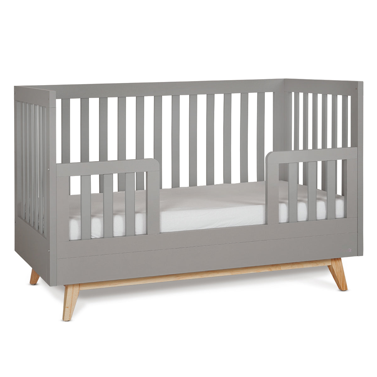 מיטת תינוק דייניז מייסון 130X70 ס"מ אפור/עץ | Dainy's Maison™ Baby Bed Graphit/Wood