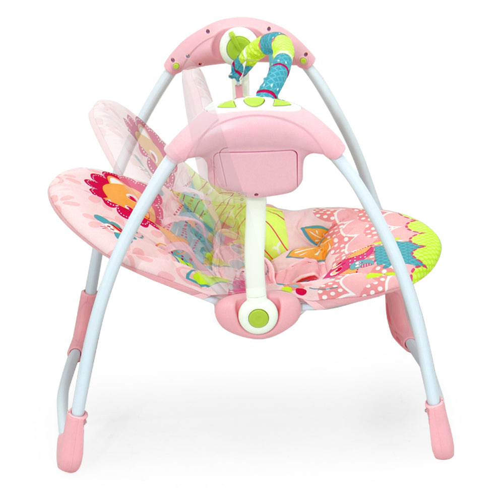 נדנדה חשמלית לתינוק טוויגי דייר פילד ורוד | Twigy Deerfield Pink