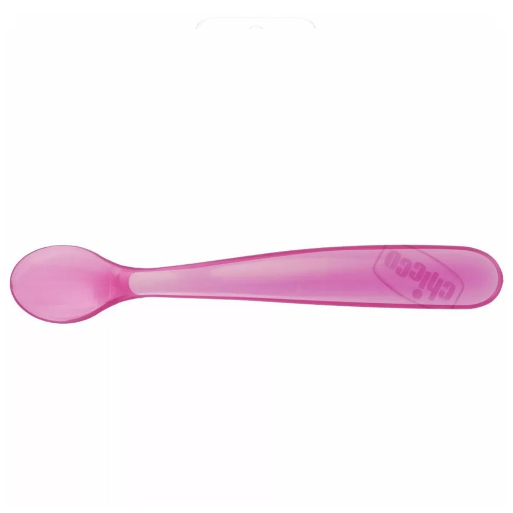זוג כפיות סליקון רכות צ'יקו טורקיז | Chicco Two Soft Silicone Spoon Summer Nature