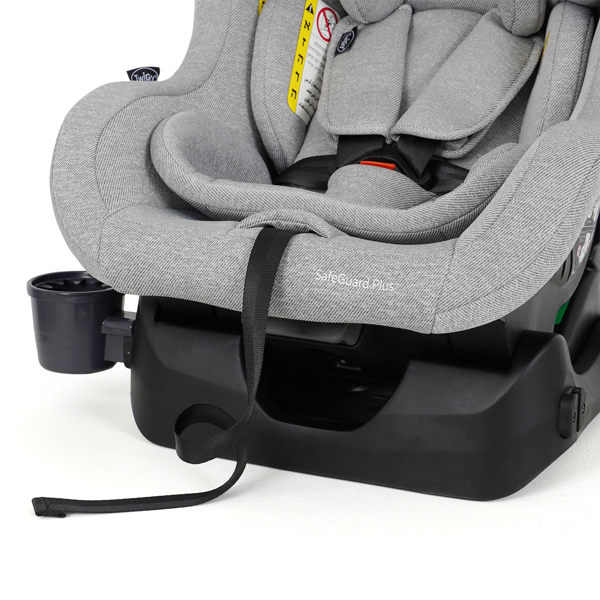 כיסא בטיחות טוויגי סייף גארד פלוס שחור | ™Twigy SafeGuard Plus Charcoal