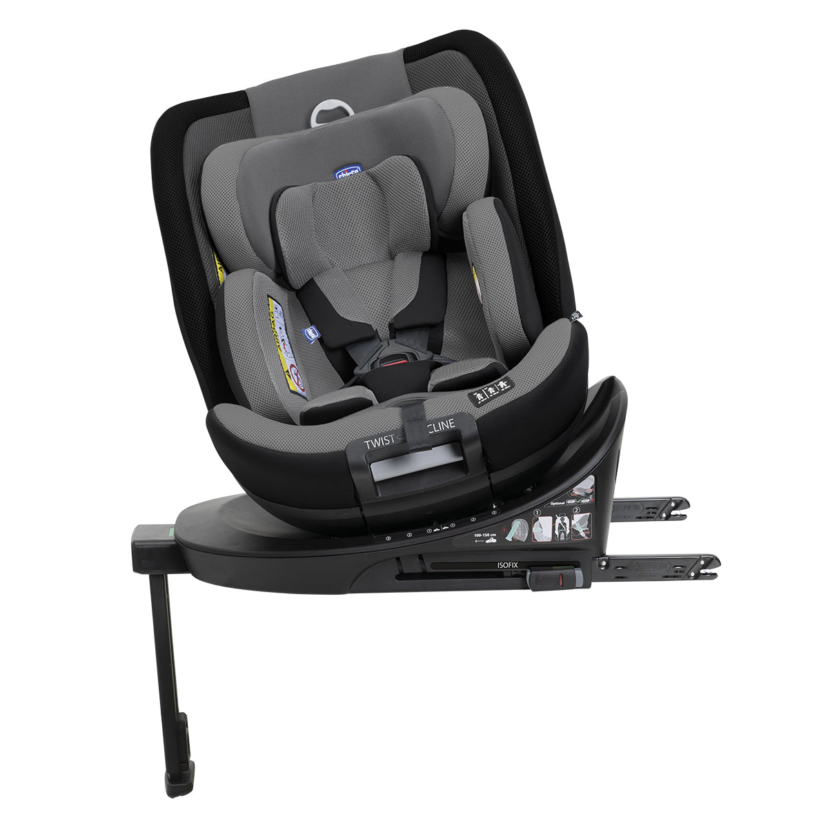 כיסא בטיחות צ'יקו אבר וואן אפור/שחור | Chicco Safty Chair Everone Grey/Black