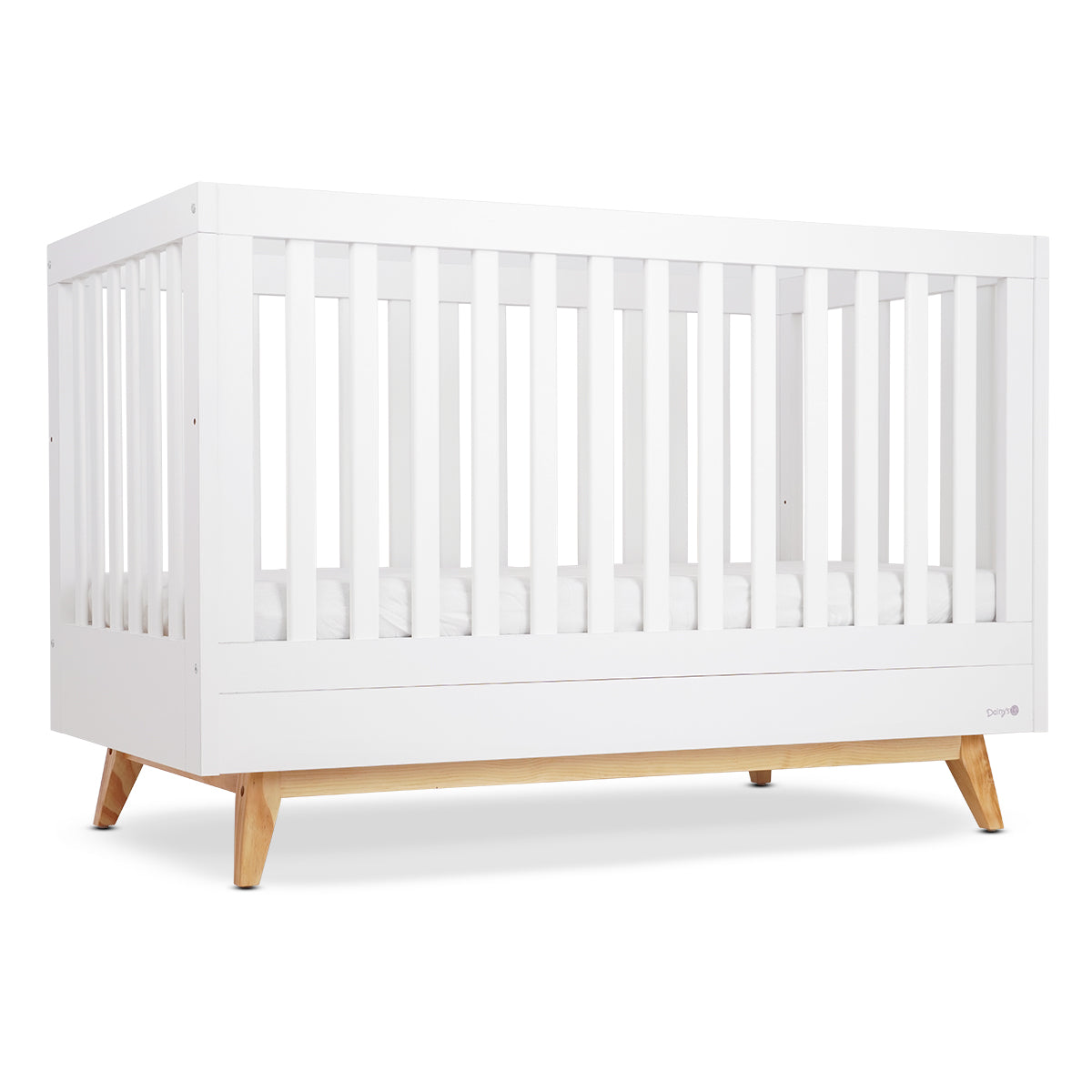 מיטת תינוק דייניז מייסון 130X70 ס"מ לבן/עץ | Dainy's Maison™ Baby Bed White/Wood